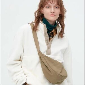 Uniqlo beige Crossbody Sling Bag